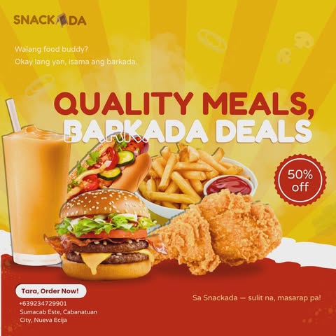 Quality Meals Barkada Deals 50% Off